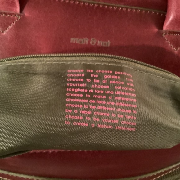 Vintage Matt & Natt bag with duffle green straps. - Picture 3 of 5